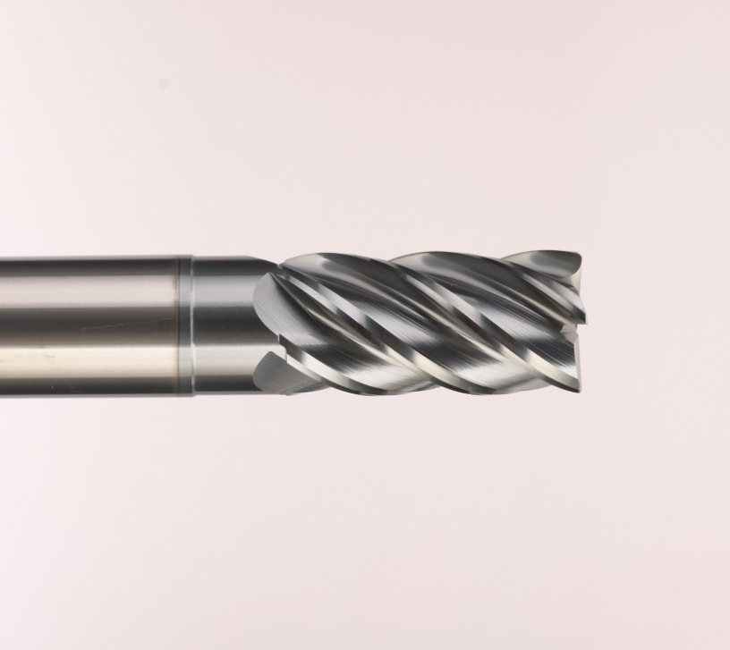 EUROCUTPRECISION Z5 five-flute solid carbide end mill, cutting head and shank